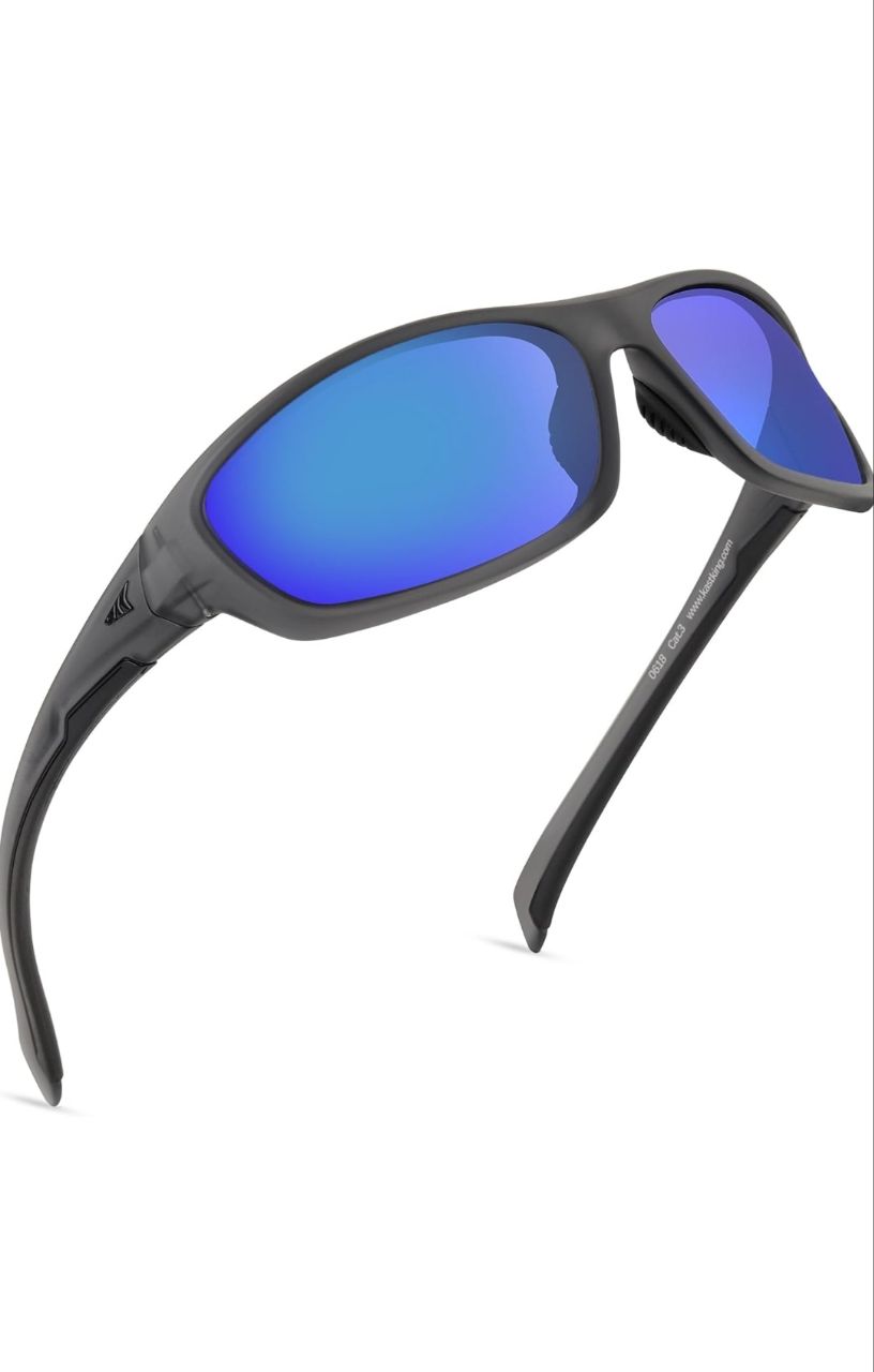 Polarized Sports Sunglasses for Men & Women - UV Protection Wraparound Cat 3 Sunglasses for Cycling, Running, Hiking & Outdoor Activities - Lightweight & Anti-Glare for Enhanced Visibility