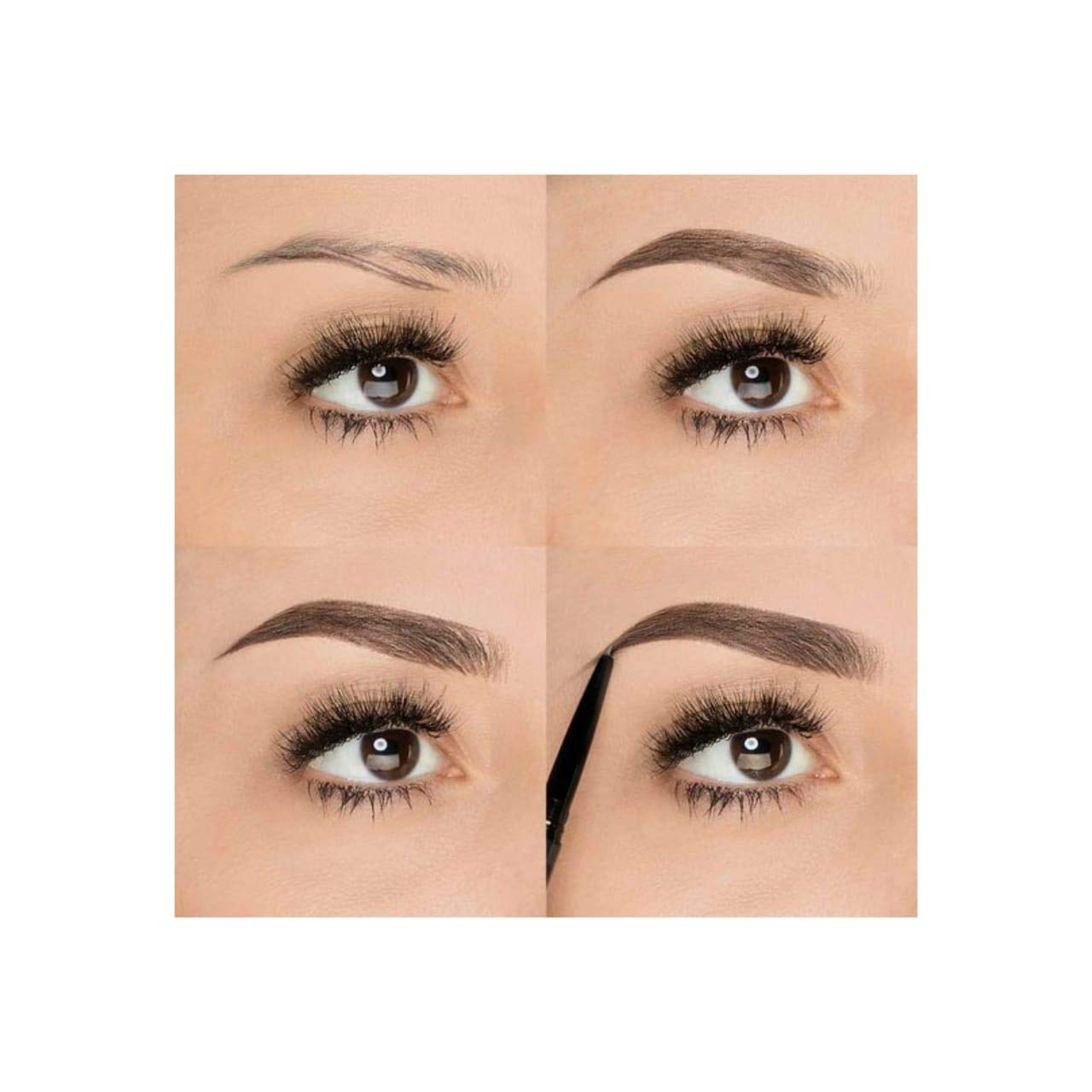 Cosmac Professional Waterproof Eyeliner, Mascara & Eyebrow Pencil Set - 4 Piece Makeup Kit for Long-Lasting Eye Definition | Perfect for Daily Wear, Parties & Special Occasions