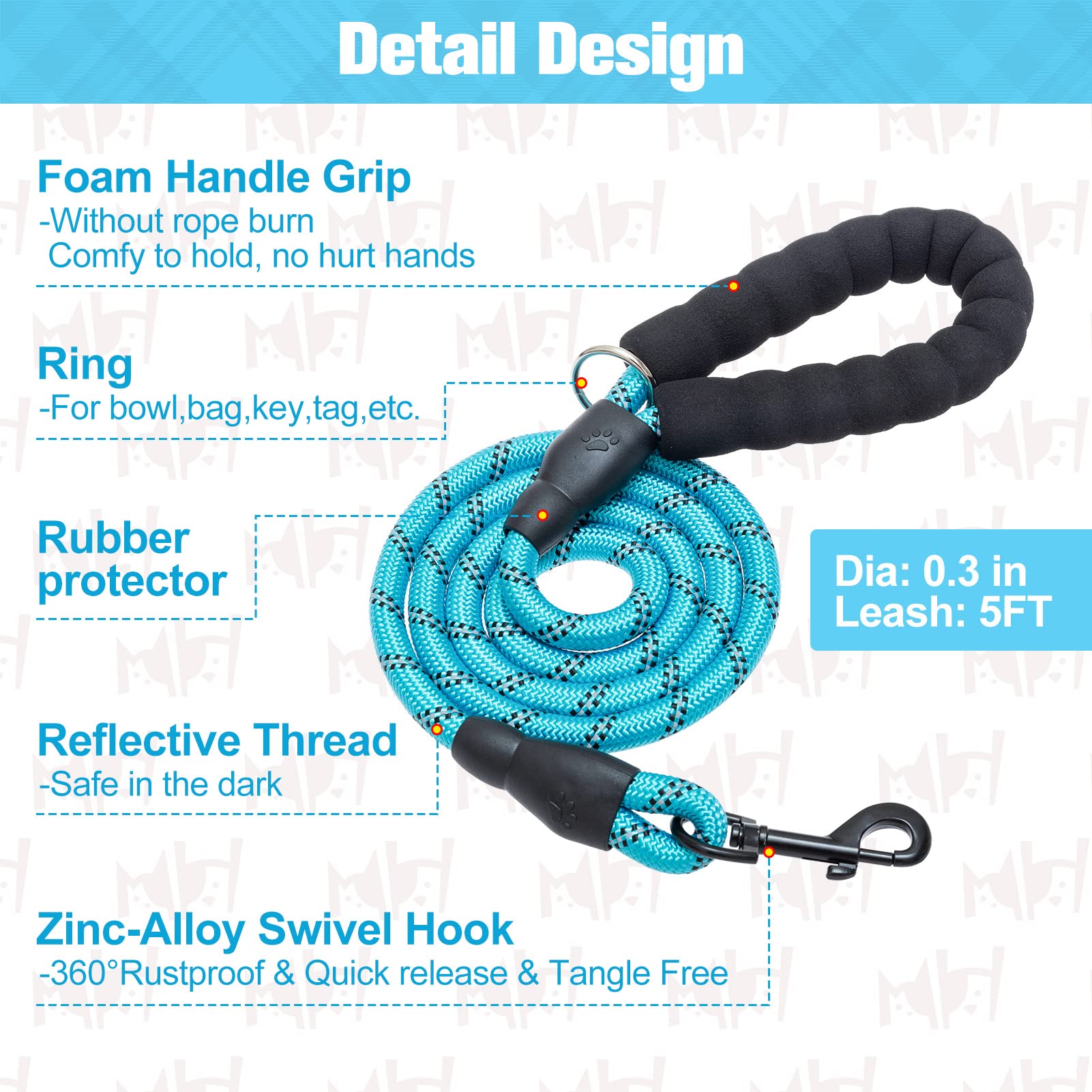 BEAUTYZOO No-Pull Step-in Dog Harness and Leash Set - Soft Mesh Reflective Vest for Small/XS Dogs & Cats - Breathable Plaid Design (Blue, Size S) - Perfect for Walking, Training & Outdoor Adventures