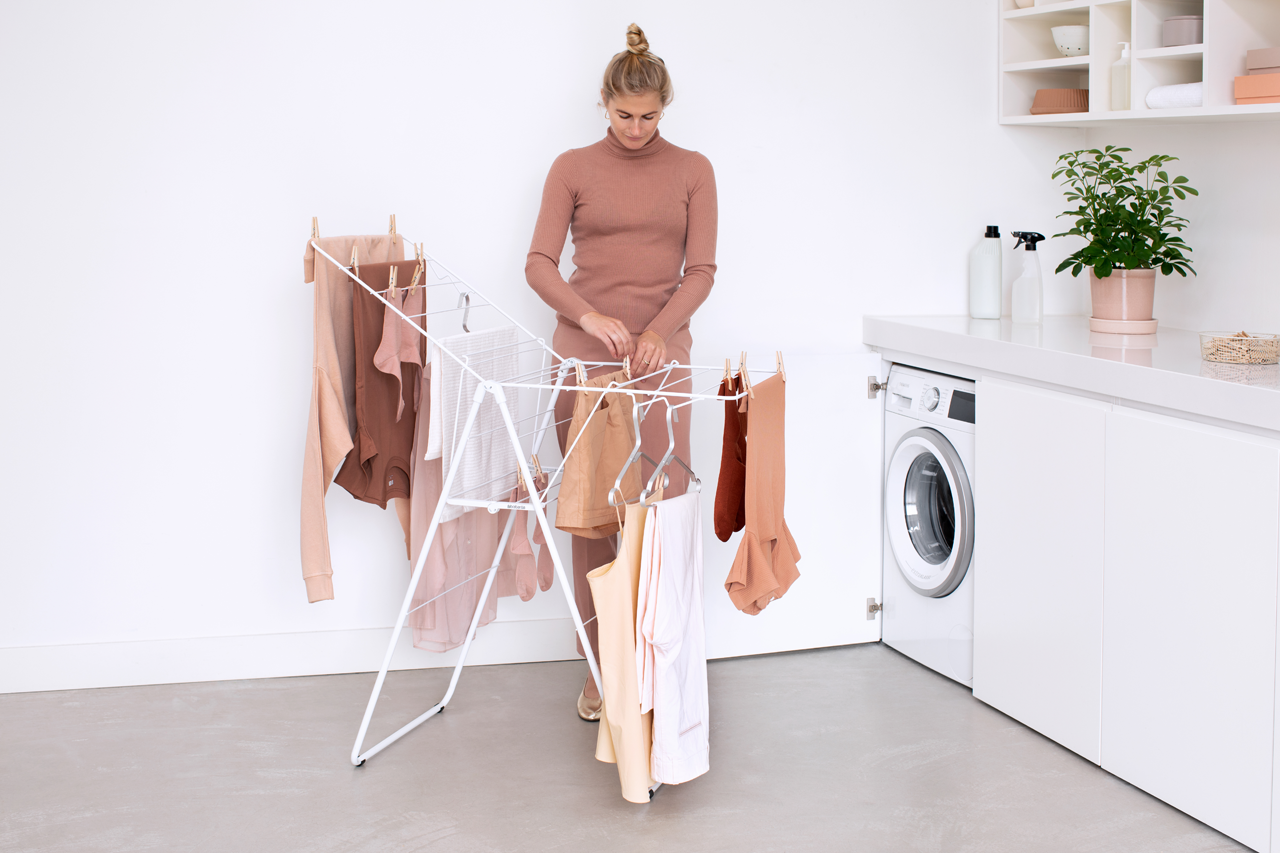 15M Heavy-Duty Stainless Steel Clothes Drying Rack - Foldable Laundry Hanging Rack for Indoor/Outdoor Use - Perfect for Apartments, Balconies & Camping