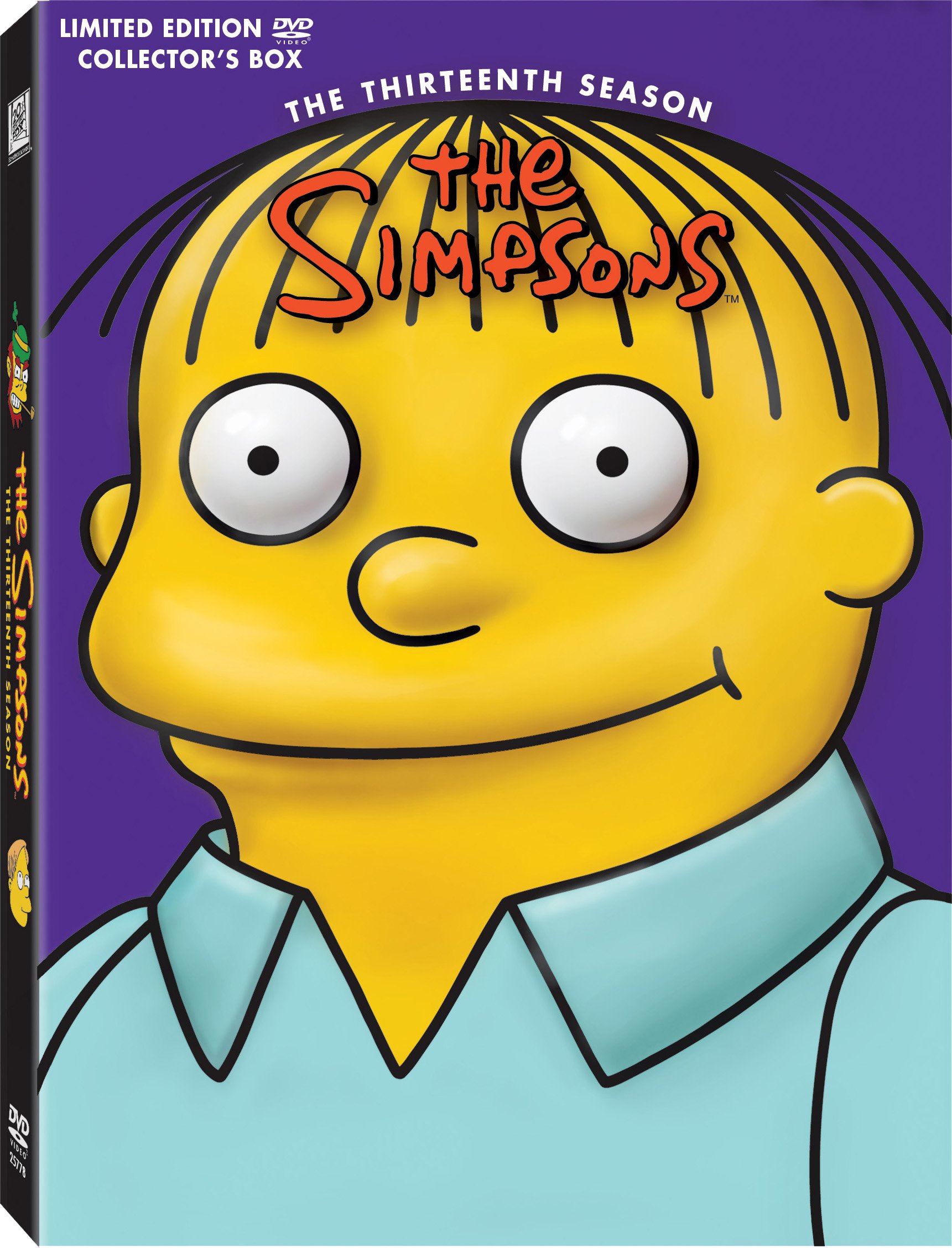 The Simpsons Season 13 DVD Box Set - Limited Collector's Edition | Complete Episodes with Bonus Features | Perfect for Fans & TV Show Collectors