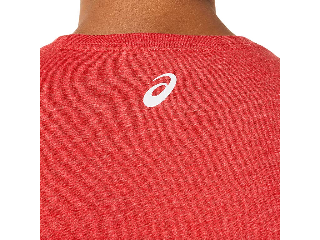 ASICS Men's Stripe Short Sleeve Running T-Shirt - Lightweight Moisture-Wicking Athletic Top for Jogging, Gym Workouts & Casual Wear