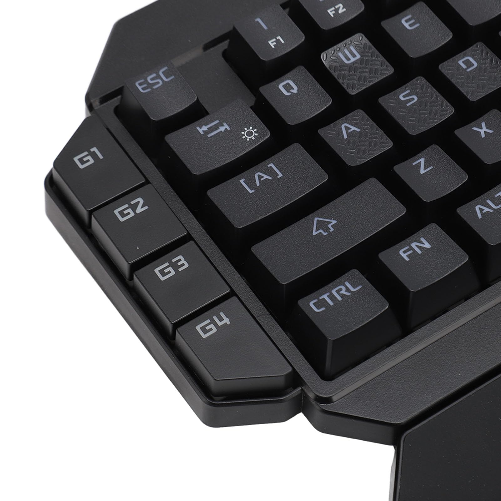 GOWENIC One-Handed RGB Gaming Keyboard - 35 Keys with Wrist Rest for PC Gamers