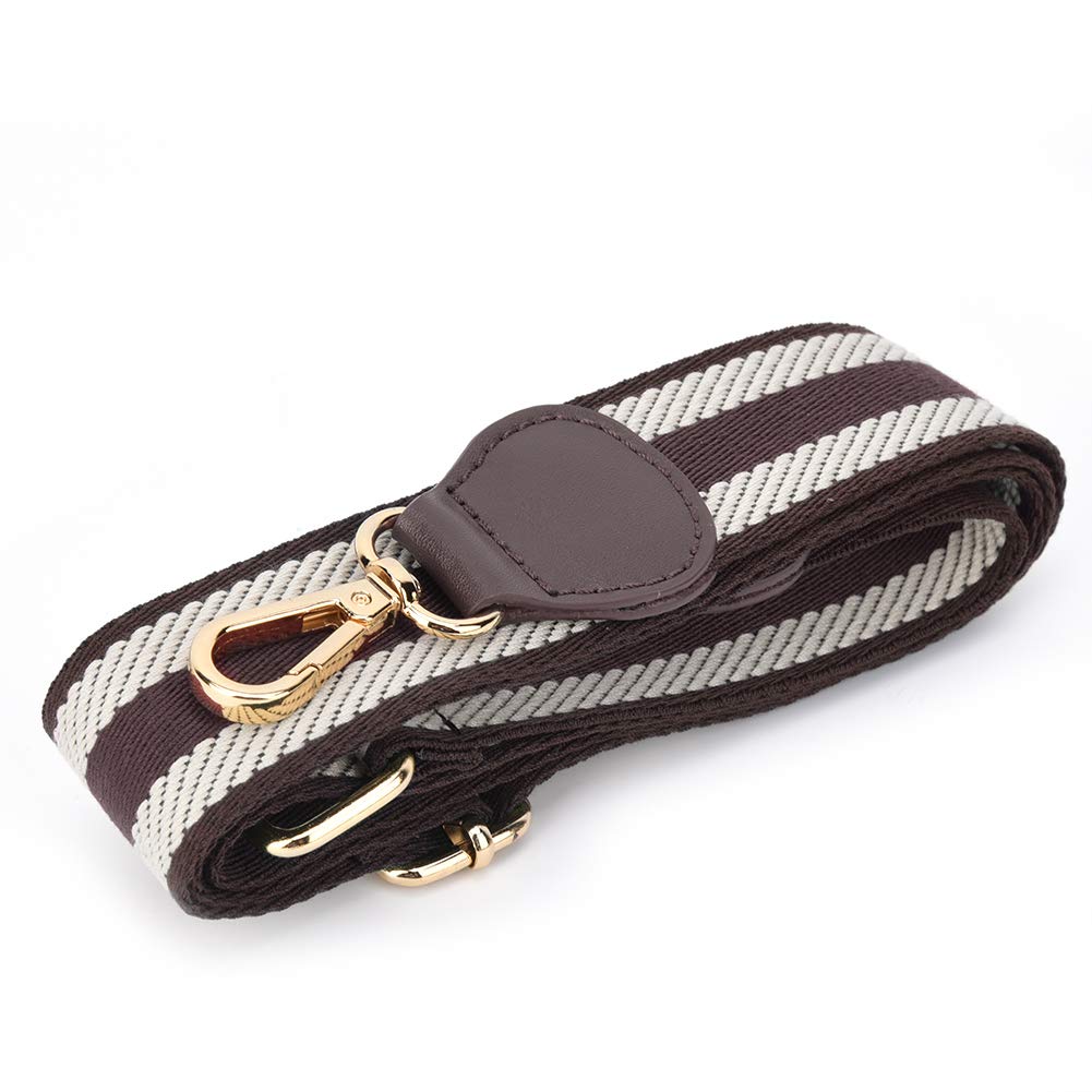 Premium 2-Layer Genuine Cowhide Leather Bag Belt - Durable & Stylish Shoulder Strap for Messenger Bags, Briefcases & Crossbody Bags (Coffee Brown) - Perfect for Work, Travel & Everyday Use