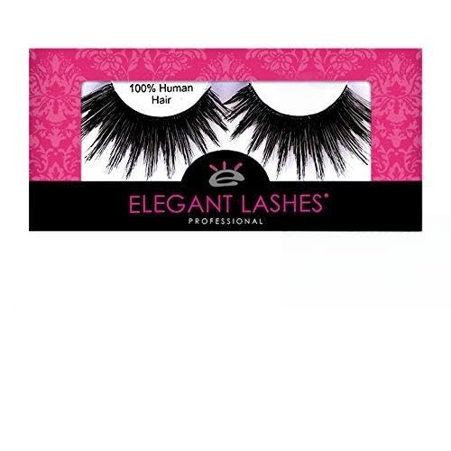 #301 The ORIGINAL Drag Queen Lashes (12-Pack) | Thick Long Black Human Hair False Eyelashes for Drag, Halloween, SFX, Dance & Rave | Perfect for Costume Parties, Stage Performances & Dramatic Makeup Looks