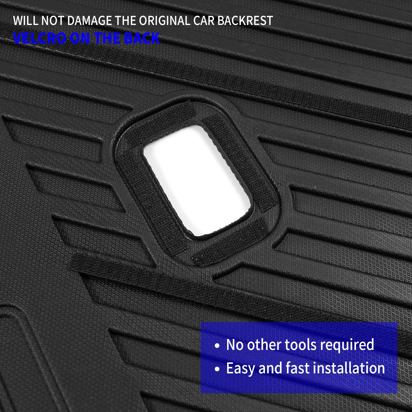 Rongtaod Cargo Mat for 2021-2025 Ford Bronco 2 Door | Heavy Duty Trunk Liner & Back Seat Cover Protector | Waterproof & Non-Slip Accessories | Perfect for Off-Roading, Camping & Daily Use
