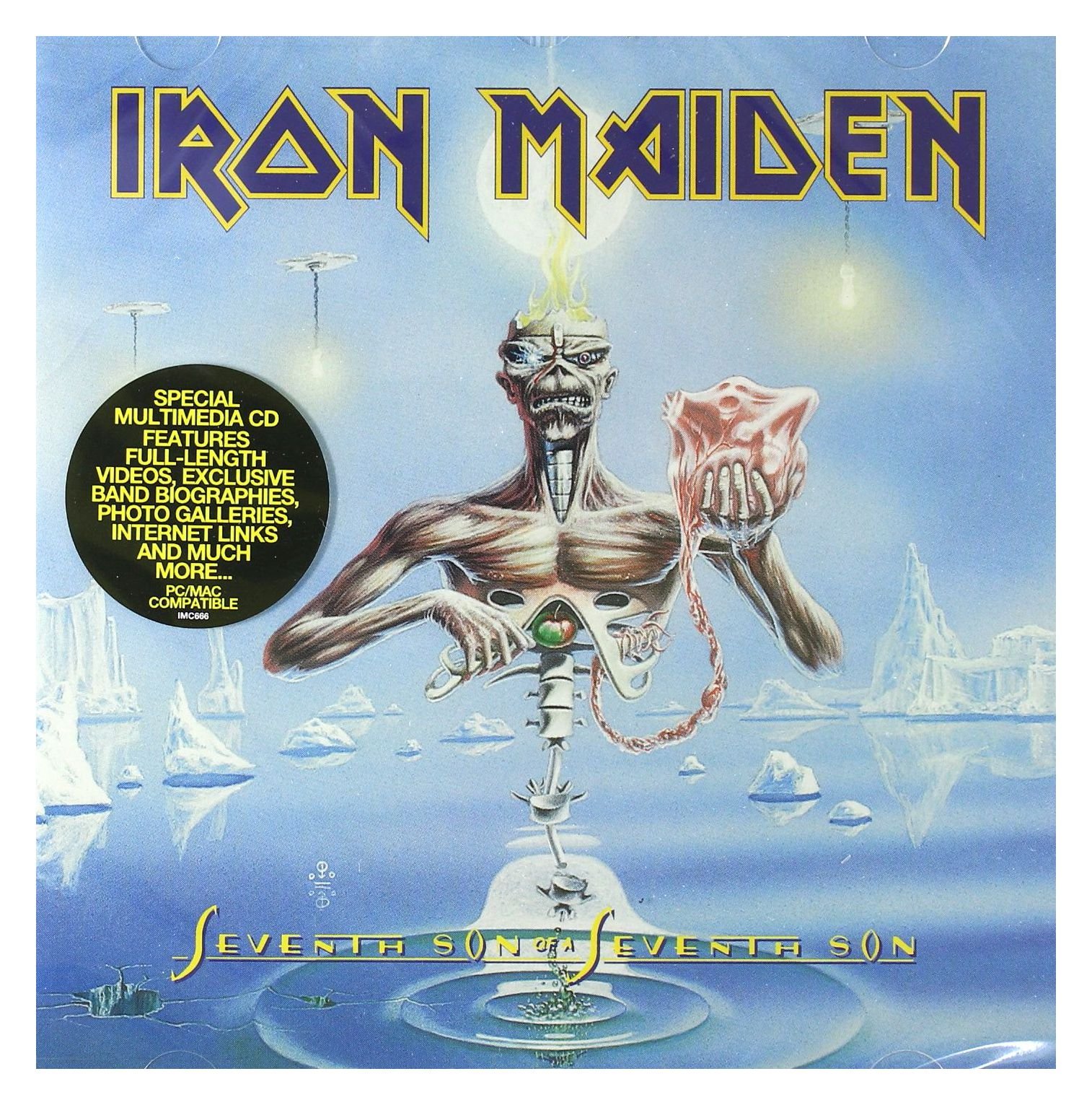 Iron Maiden - Seventh Son Of A Seventh Son (Remastered) | Heavy Metal Vinyl Record | Perfect for Collectors & Music Enthusiasts