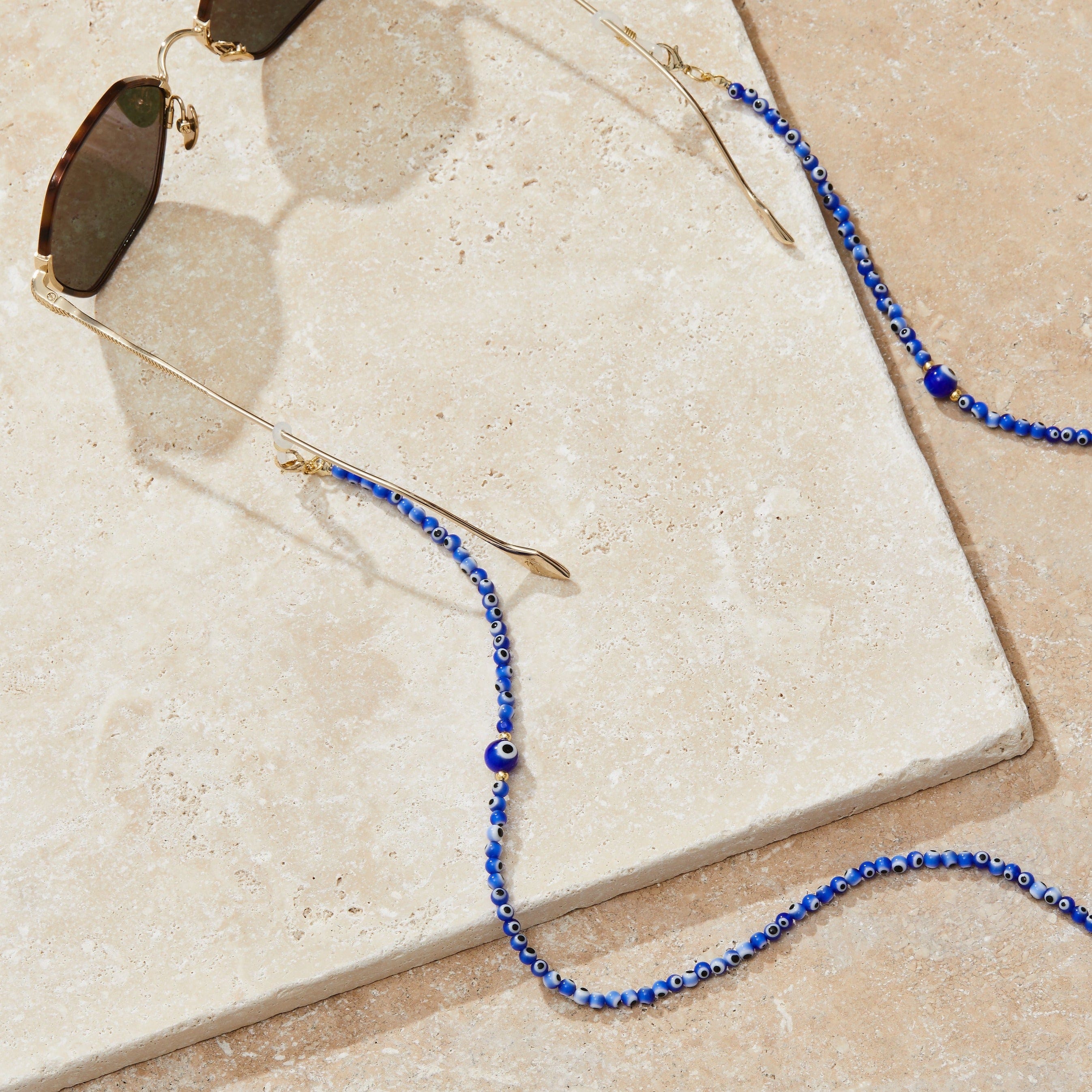 Light Blue Evil Eye Protection Necklace - Spiritual Jewelry for Good Luck & Positive Energy | Perfect for Gifts, Meditation & Everyday Wear