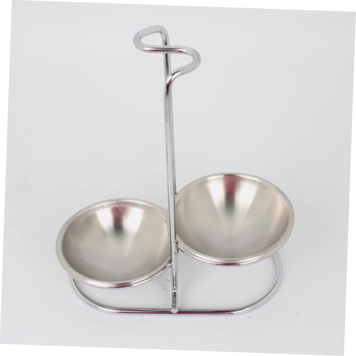 Premium Stainless Steel Spoon Rest & Ladle Holder - Vertical Long Handle Kitchen Tool for Soup, Cooking & Serving - Perfect for Stovetop, Countertop & Dining Table Use