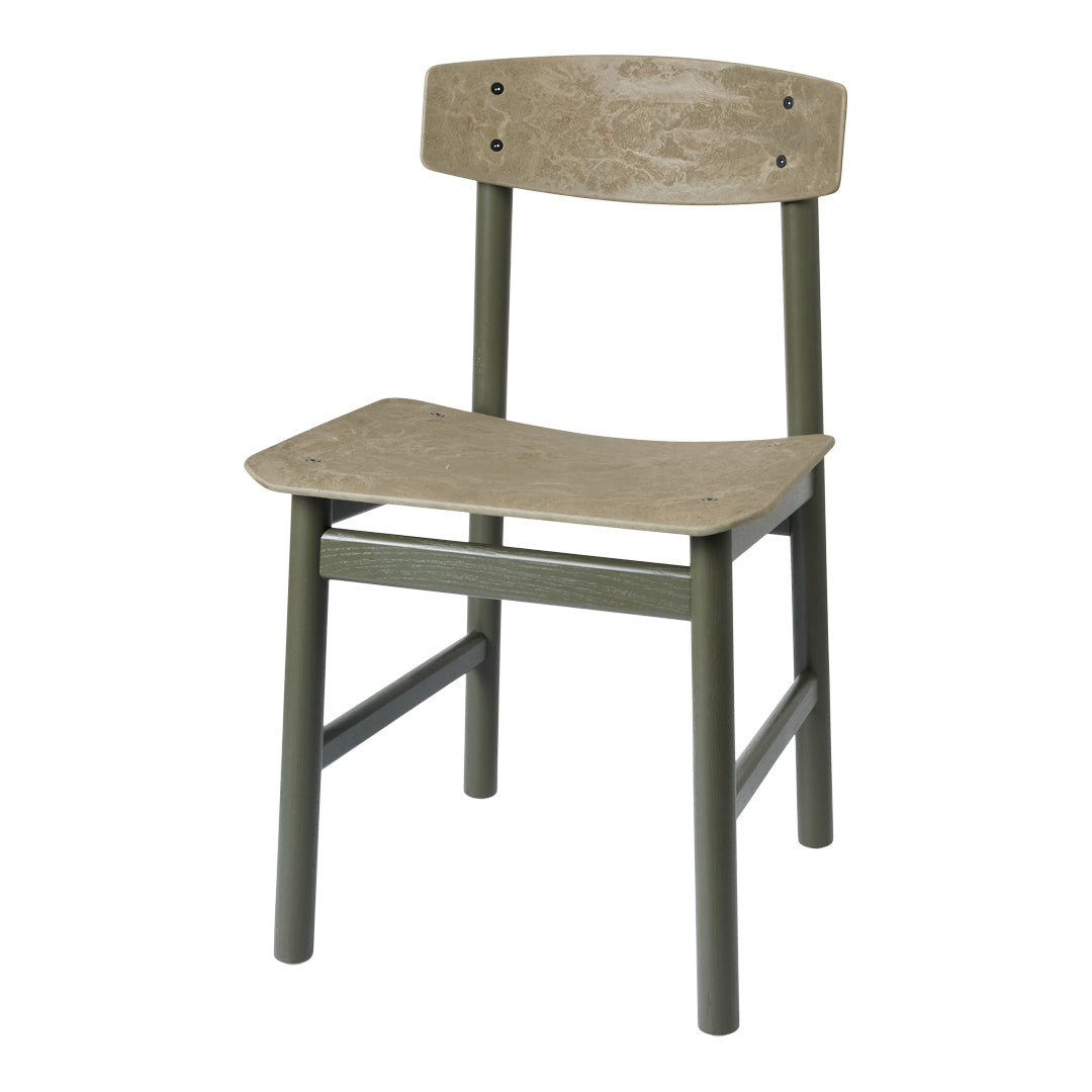 Eco-Friendly Modern Dining Chair - Sustainable Wooden Seat for Kitchen, Dining Room & Office - Comfortable & Stylish Home Furniture