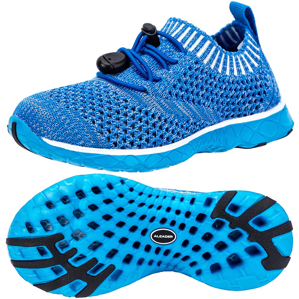 ALEADER Quick Dry Water Shoes for Kids - Slip-On Design for Toddler, Little Kid & Big Kid - Perfect for Beach, Pool, Swimming & Outdoor Activities