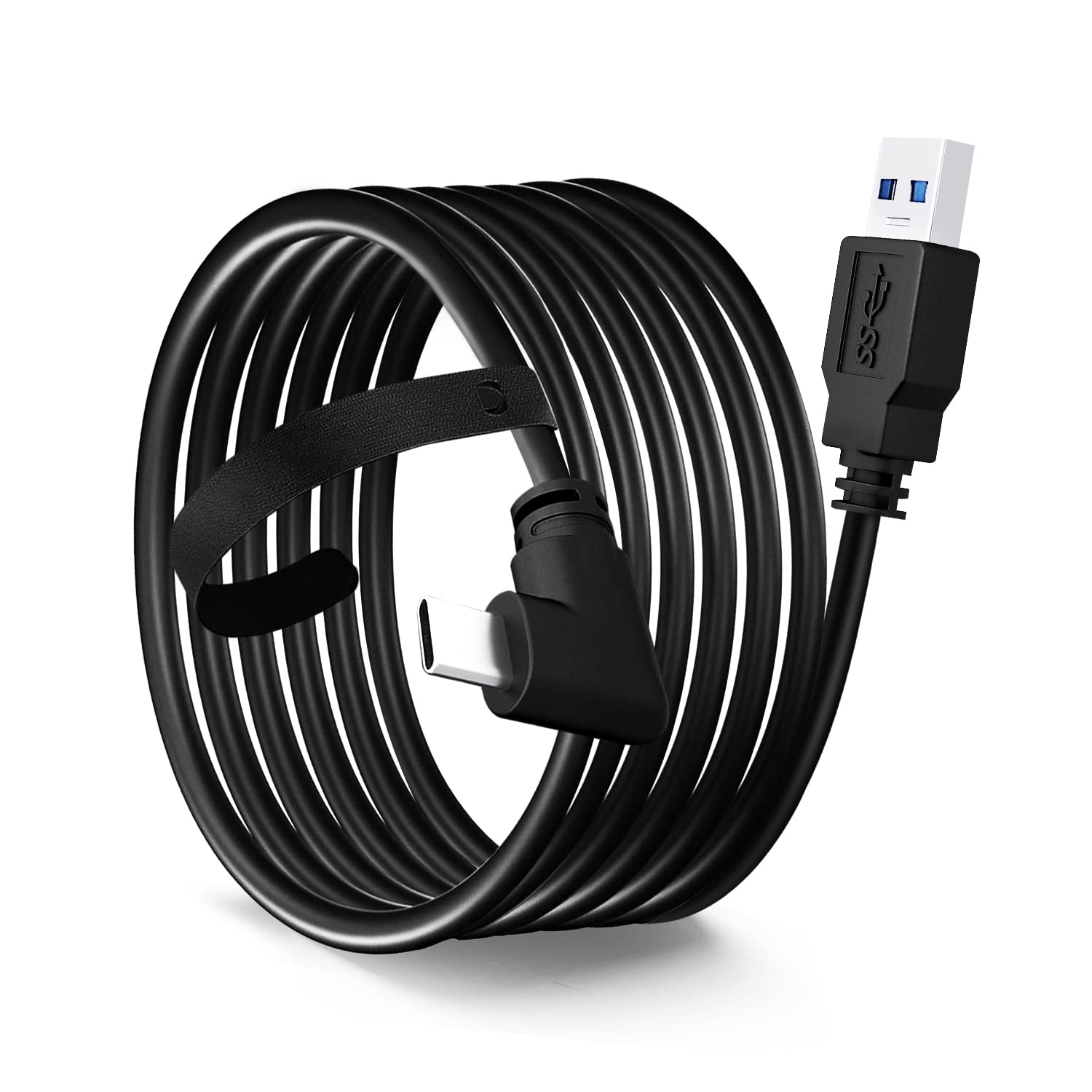 10FT USB C to USB 3.0 Fast Charging Cable - High Speed Data Transfer & Quick Charge Compatible with Oculus Quest 2/1, Samsung Galaxy, Sony Xperia, LG & HTC Phones - Perfect for VR Gaming, Travel & Home Charging