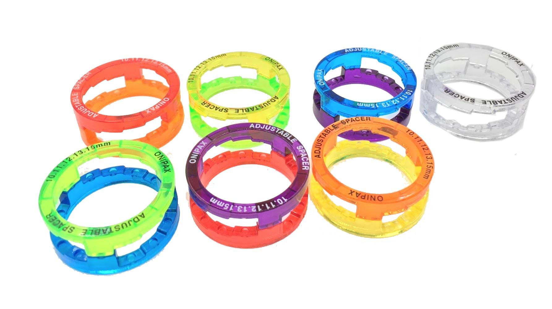 ONIPAX Adjustable Headset Spacers 1 1/8