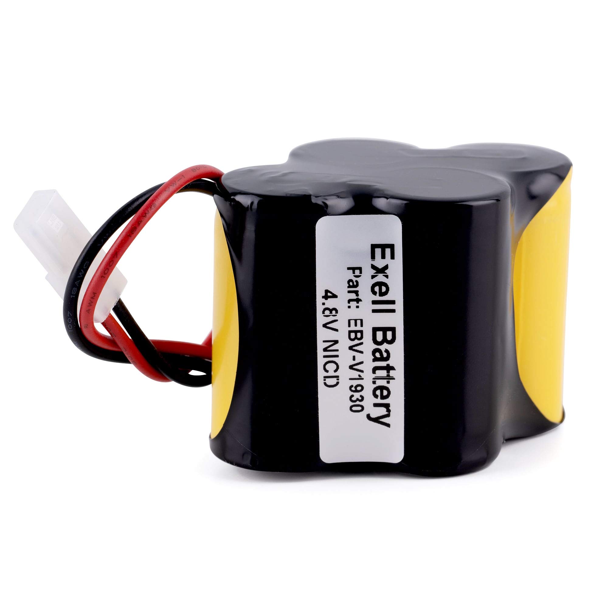 Exell Battery EBV-V1930 4.8V Replacement Vacuum Battery - Compatible with Shark V1700Z & V1930, Euro Pro X1725QN - Perfect for Cordless Cleaning, Home Maintenance & Pet Hair Removal