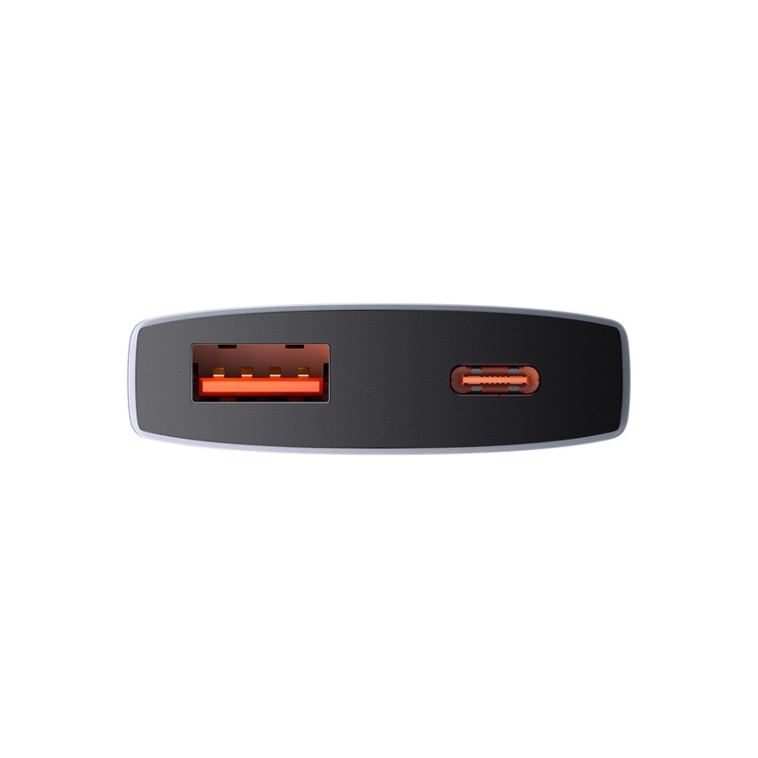 Baseus Ultra-Thin GaN5 65W Fast Charger with Type C & USB A - Perfect for Travelers, Home & Office Use