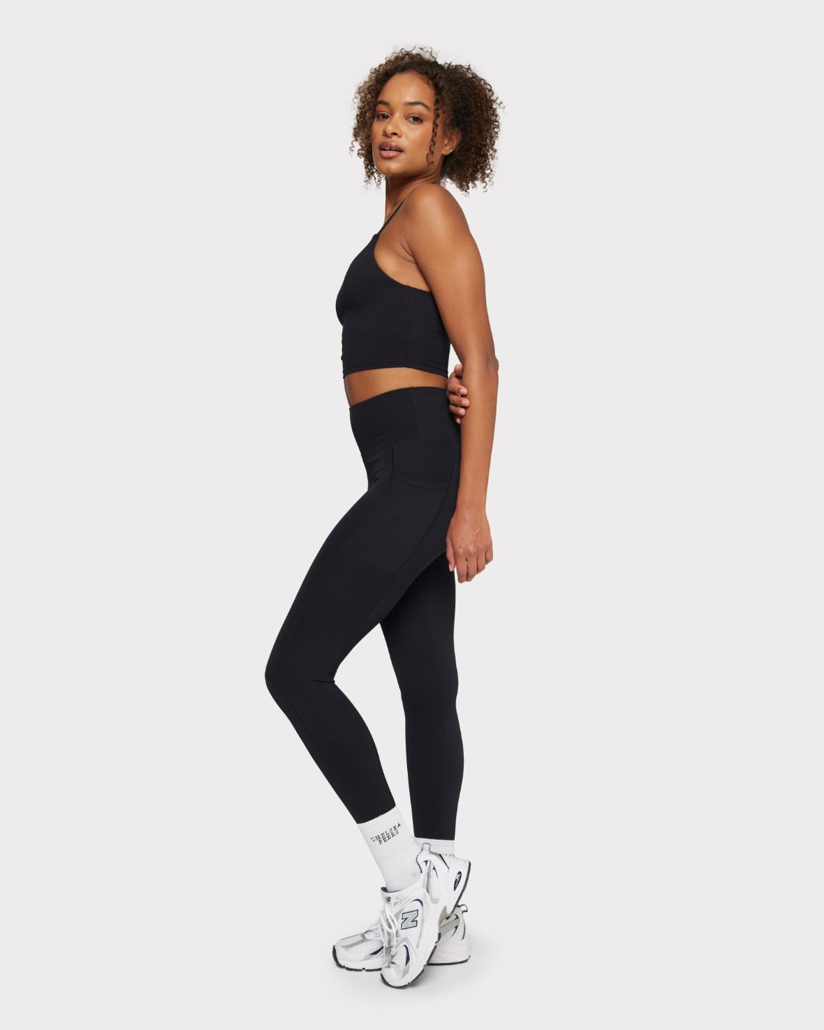 Soft & Stretch High Rise Leggings for Women - Black Yoga Pants for Workout, Running, Gym & Lounge Wear