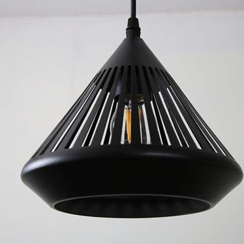 Modern 3-Head Wrought Iron Ceiling Pendant Light - Minimalist Hollow Carved Chandelier for Dining Room, Restaurant & Bedroom Decor | Dimmable LED Lighting Fixture for Home & Commercial Spaces