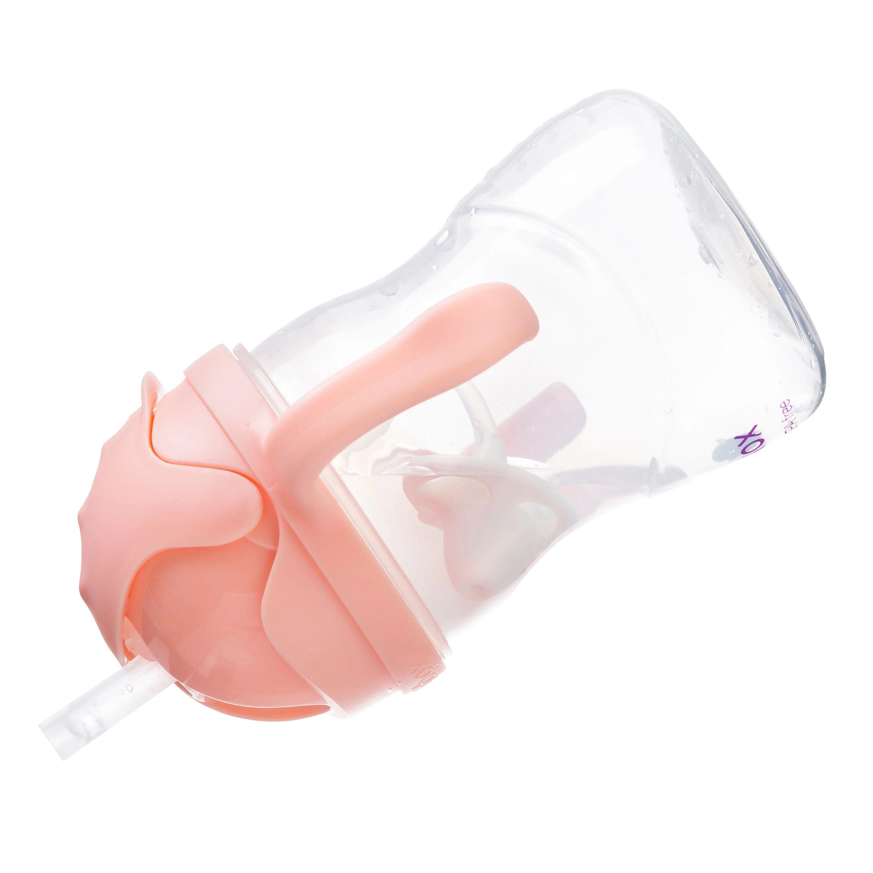 b.box Baby & Toddler Sippy Straw Cup 8oz/240ml - Leak Proof Spill Proof Drinking Cup for Infants & Kids - Perfect for Daycare, Travel & On-the-Go Hydration
