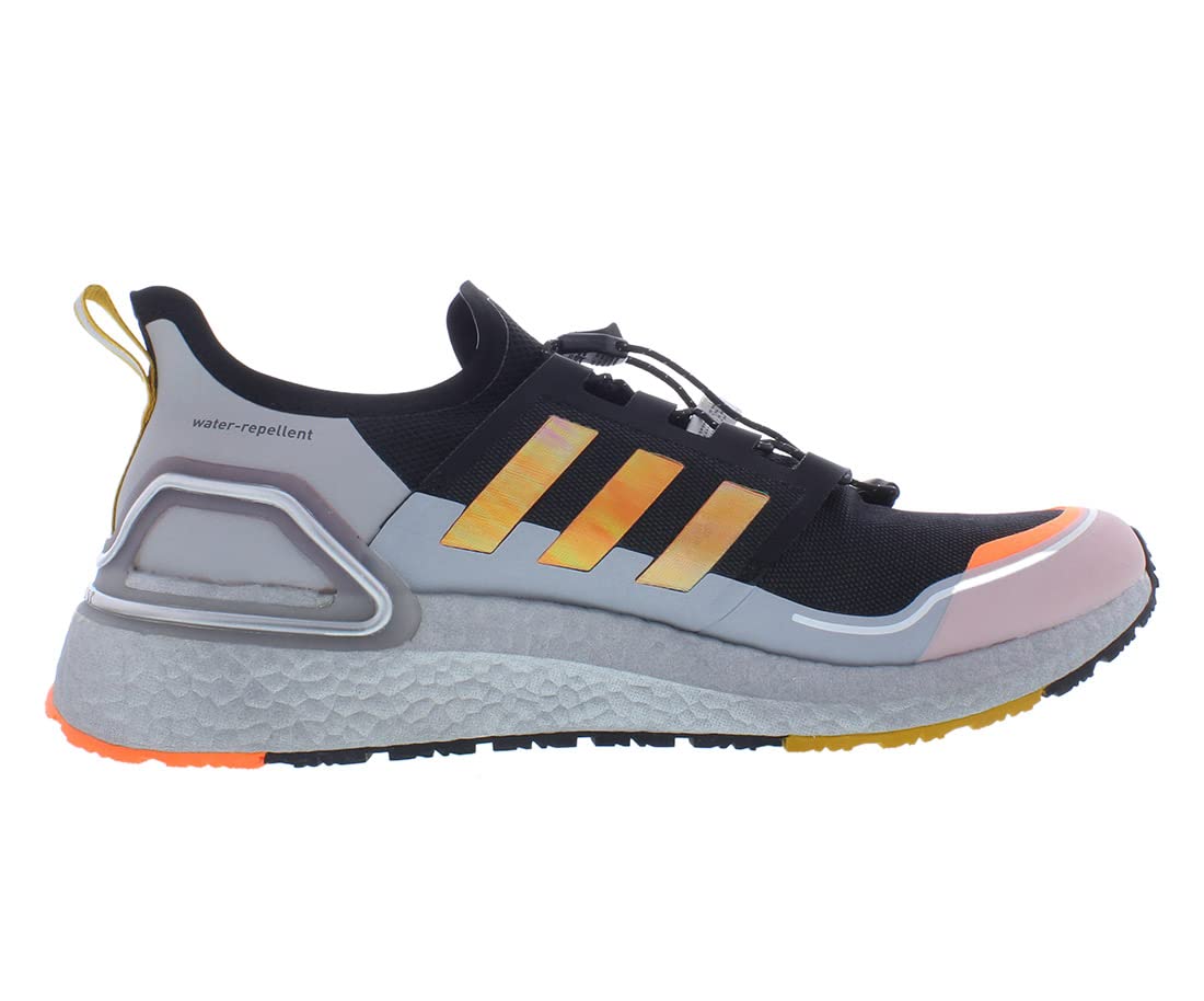 Adidas Women's Fluidflow Running Shoes - Black Metallic Orange | Size 9 Men | Lightweight & Comfortable for Jogging, Gym Workouts & Daily Wear