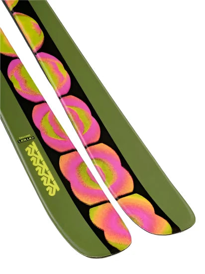 **K2 Omen 90 Skis 2025 - All-Mountain Skis for Men & Women - Perfect for Powder, Groomers & Freestyle - Best for Advanced Skiers**    (Optional addition for specific use cases: **- Ideal for Backcountry, Park & Resort Skiing**)