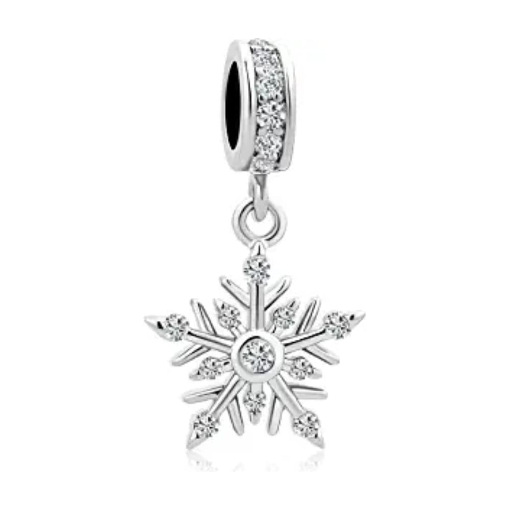 925 Sterling Silver Bead Charm Pendant - Elegant Jewelry Gift for Women, Girls | Perfect for Bracelets & Necklaces | Ideal for Birthdays, Anniversaries & Special Occasions