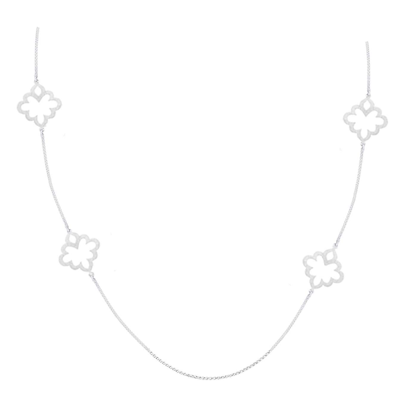 Elegant Sterling Silver Long Layering Necklace with Multi Charms - Perfect for Layering, Everyday Wear & Special Occasions