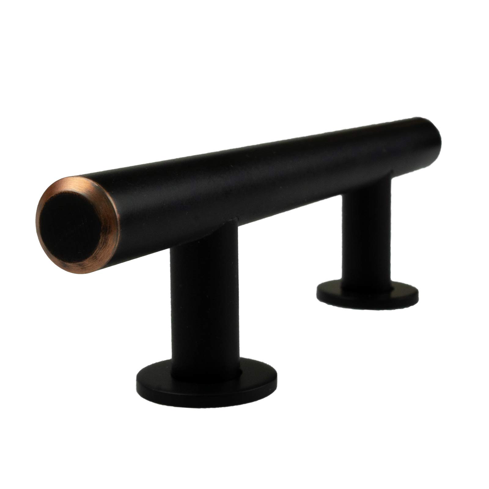 Modern Bronze T-Bar Handles 10-Pack - Kitchen & Dresser Hardware