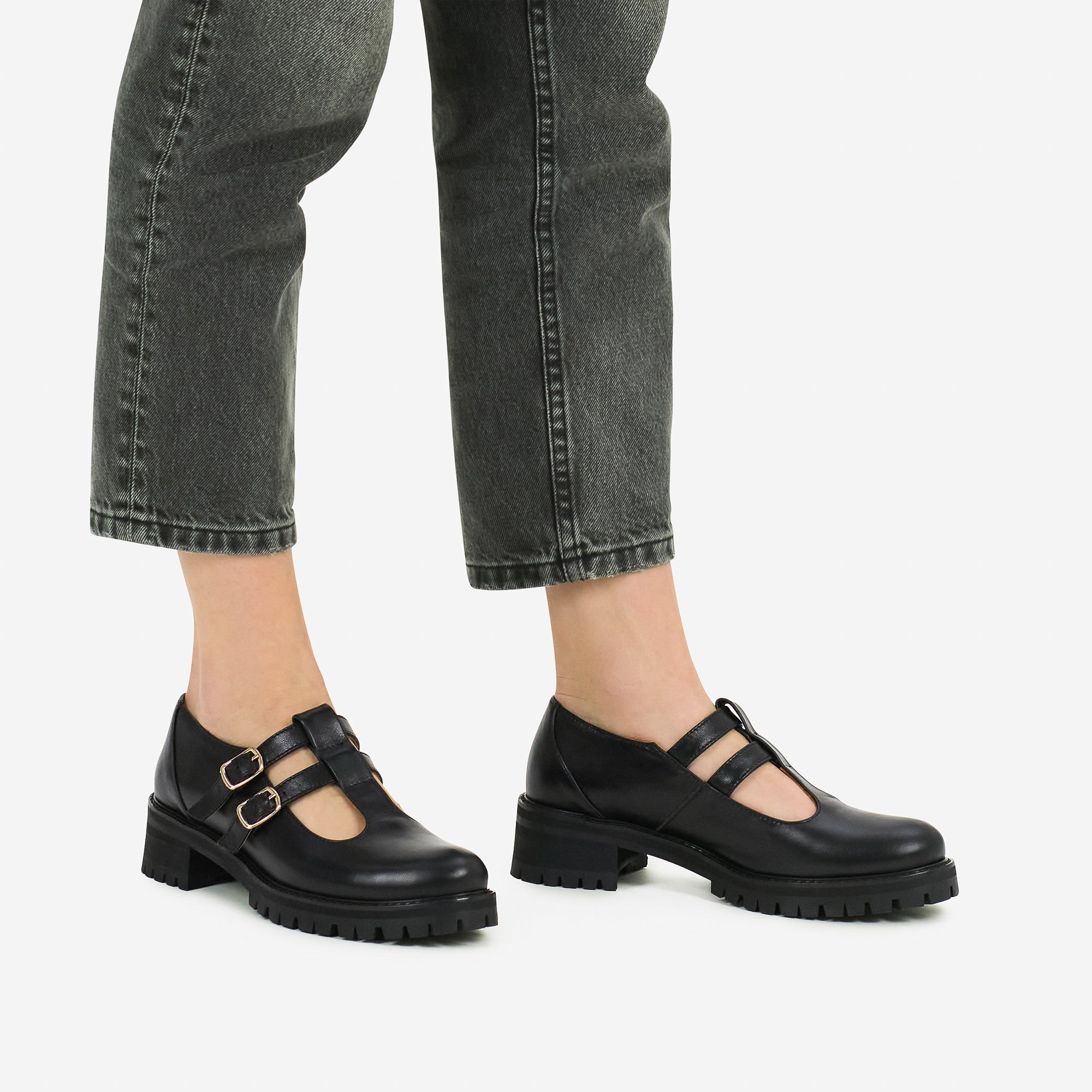 Buxton Mary Janes Women's Comfortable Slip-On Shoes - Perfect for Work, Office & Casual Wear
