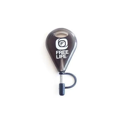 Freelife Surf Supply Black Surfboard Keys - Perfect for Beach Adventures and Water Sports Enthusiasts