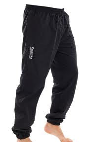 **Kooga Men's Black & White Rugby Training Pants - Breathable, Lightweight & Durable for Rugby Practice, Gym Workouts & Casual Wear**
