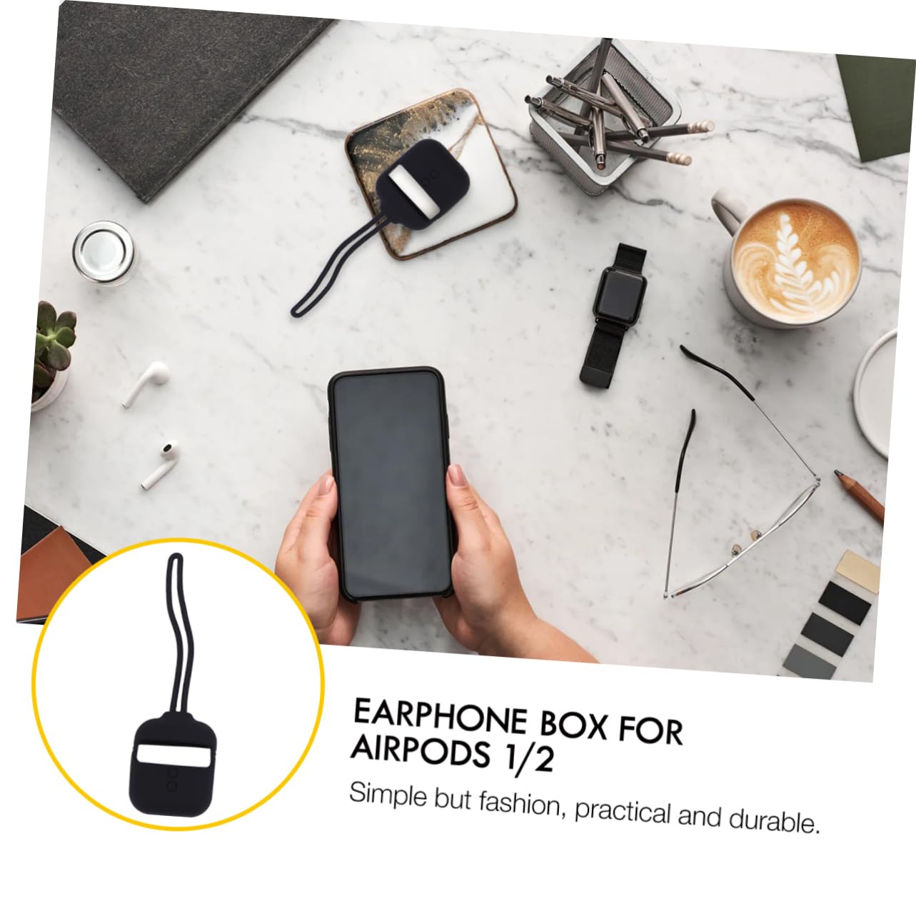Artibetter 3-Pack Premium Headphone Protective Case - Durable Earbud Storage Pouch for AirPods, Wireless Earbuds & Headphones (Perfect for Travel, Gym & Daily Use)