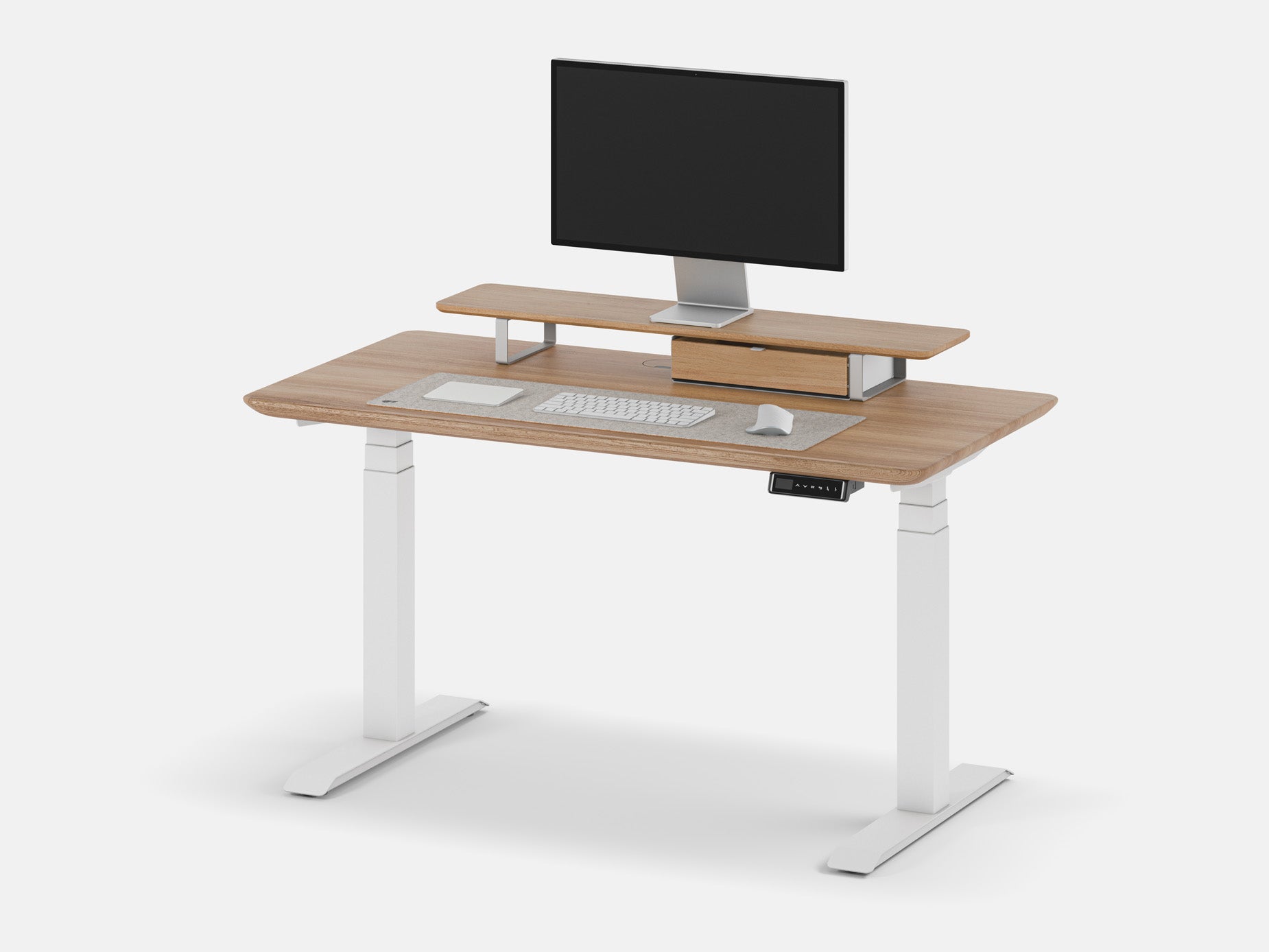Ergonomic Desk Setup Touch Bundle - Wireless Keyboard & Mouse Combo for Home Office, Gaming, and Productivity | Perfect for Remote Work, Online Classes, and Workspace Organization