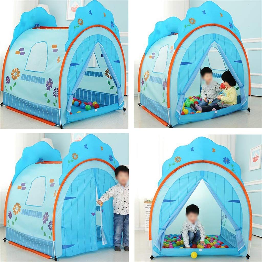 **Pink Princess Castle Play Tent for Kids - Indoor Starry Sky Dream House Toy for Girls & Boys, Perfect for Bedroom Playroom & Birthday Gifts (Size C)**