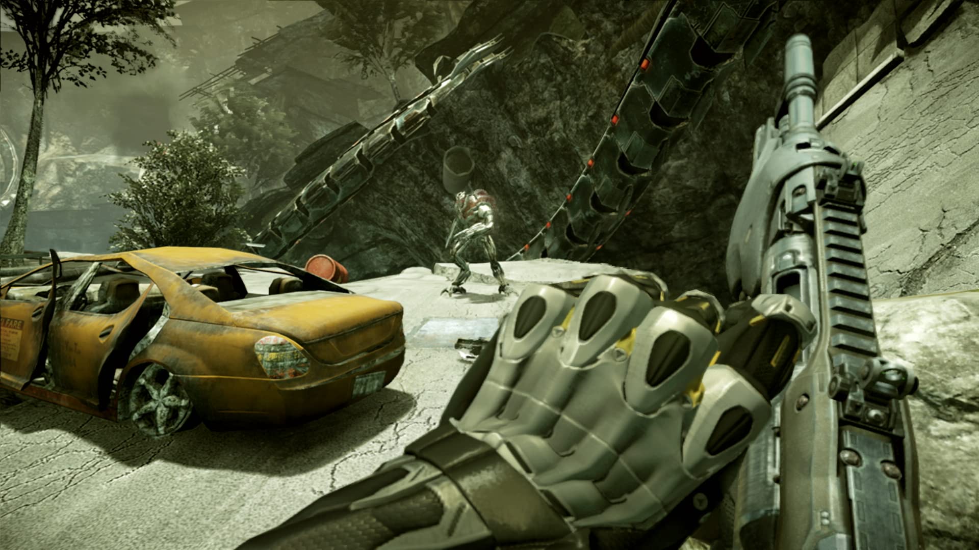 Crysis 2 Remastered Game for Nintendo Switch - First-Person Shooter Action Adventure - Perfect for Home & Travel Gaming
