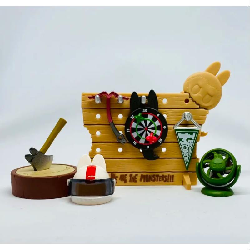 Labubu The Monsters Home of the Elves Series Complete Set - Collectible Art Toy Figures for Display, Gifts, and Home Decor