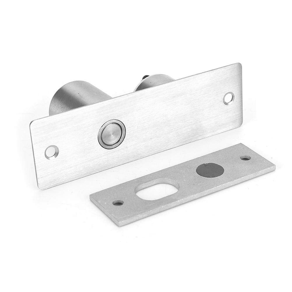 FILFEEL Electric Drop Bolt Lock - DC12V 2-Wire Mini Mortise Lock for Glass Doors | Secure Access Control System | Ideal for Offices, Shops & Smart Homes