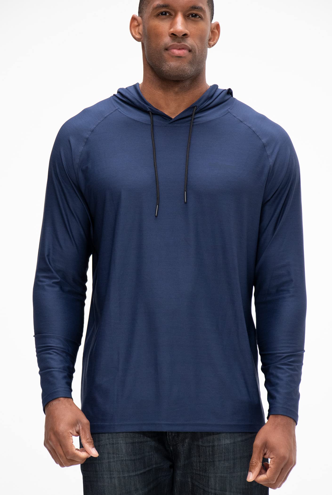 DEVOPS Men's Hoodie - Long Sleeve Pullover for Fishing, Hiking, Running & Workout | Comfortable Athletic Shirt for Outdoor Activities & Gym Training