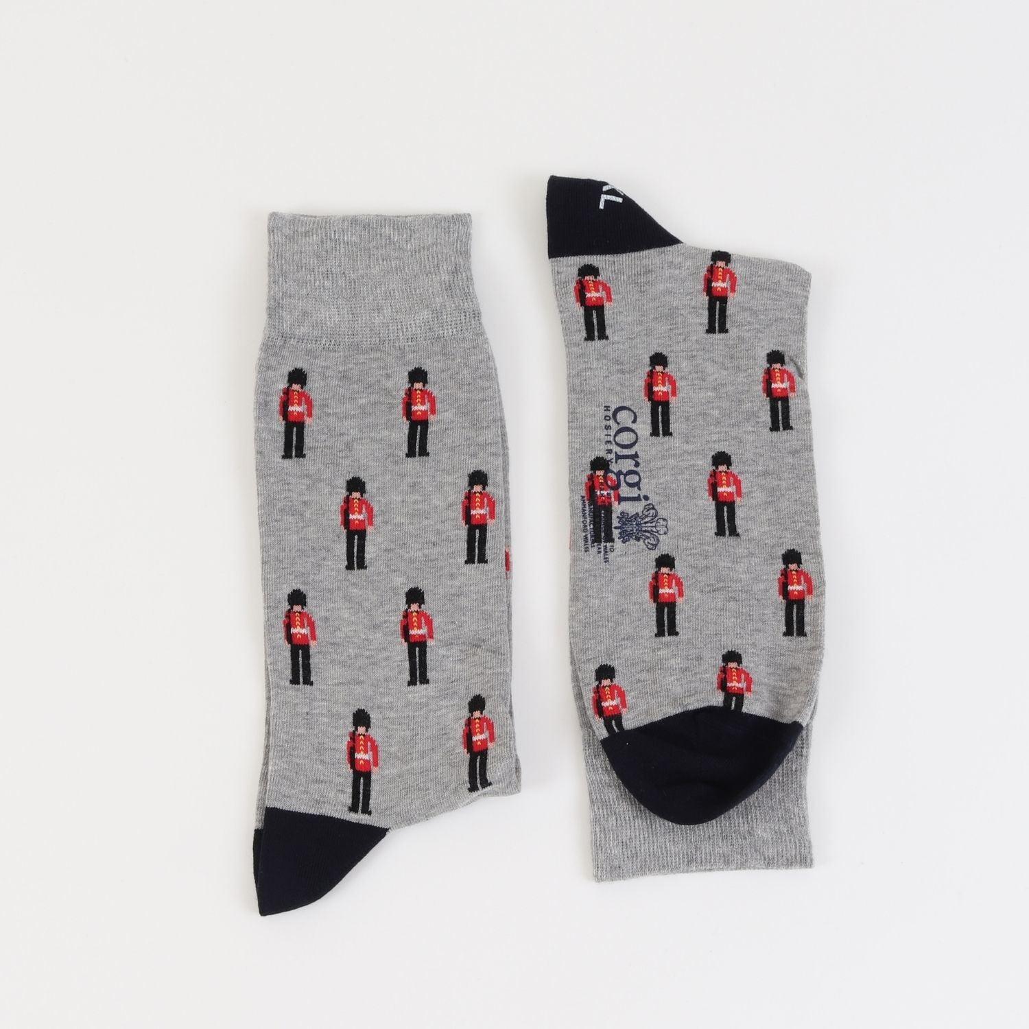 Premium Men's King's Guard Cotton Socks - Soft Breathable Comfortable Crew Socks for Work, Dress & Casual Wear - Ideal for Office, Uniform & Everyday Use