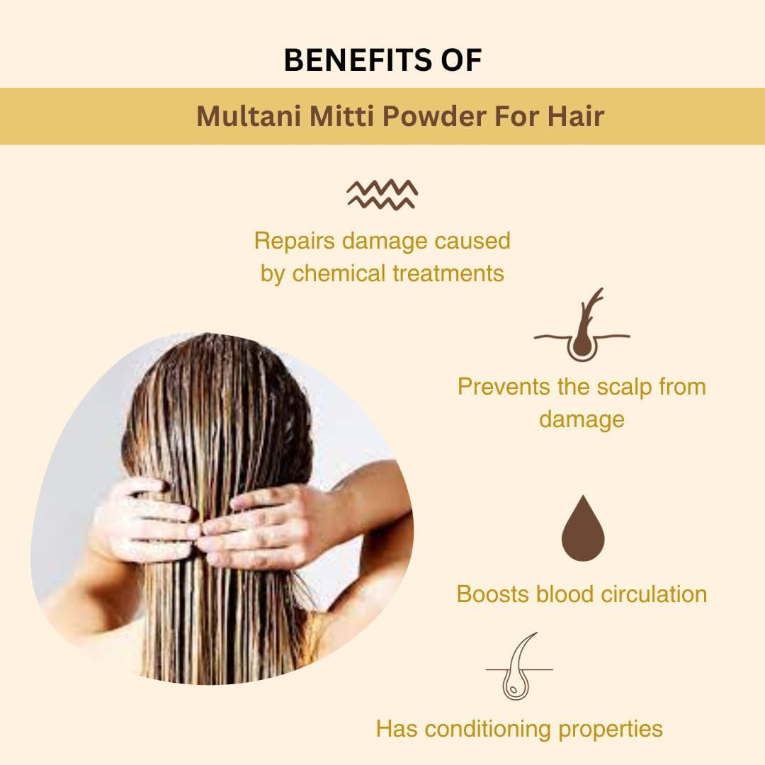 Shirish Masala Multani Mitti Powder - 350g Natural Fuller's Earth Clay for Face Mask & Skin Care | Deep Cleansing, Oil Control, Glowing Skin | Perfect for Spa, Acne Treatment & DIY Beauty Routines