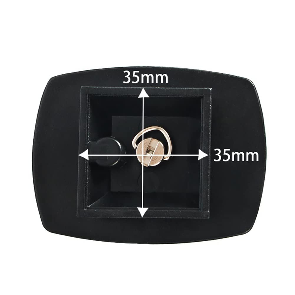 DSLR Camera Adapter Mount - Quick Release Plate & Tripod Base for 3D Tripods | Compatible with DSLR Cameras for Photography, Videography & Travel Shooting