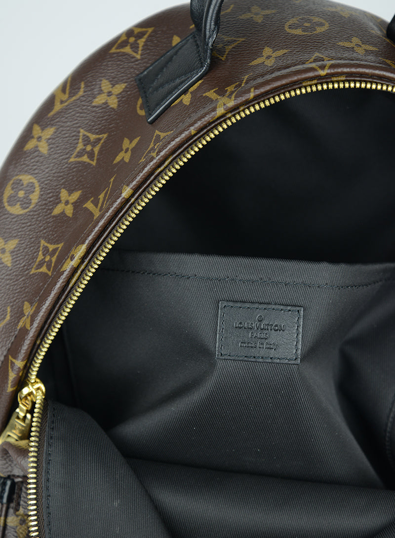 Brown Monogram Backpack for Women & Men - Stylish & Durable Daypack for Travel, Work, School & Outdoor Adventures