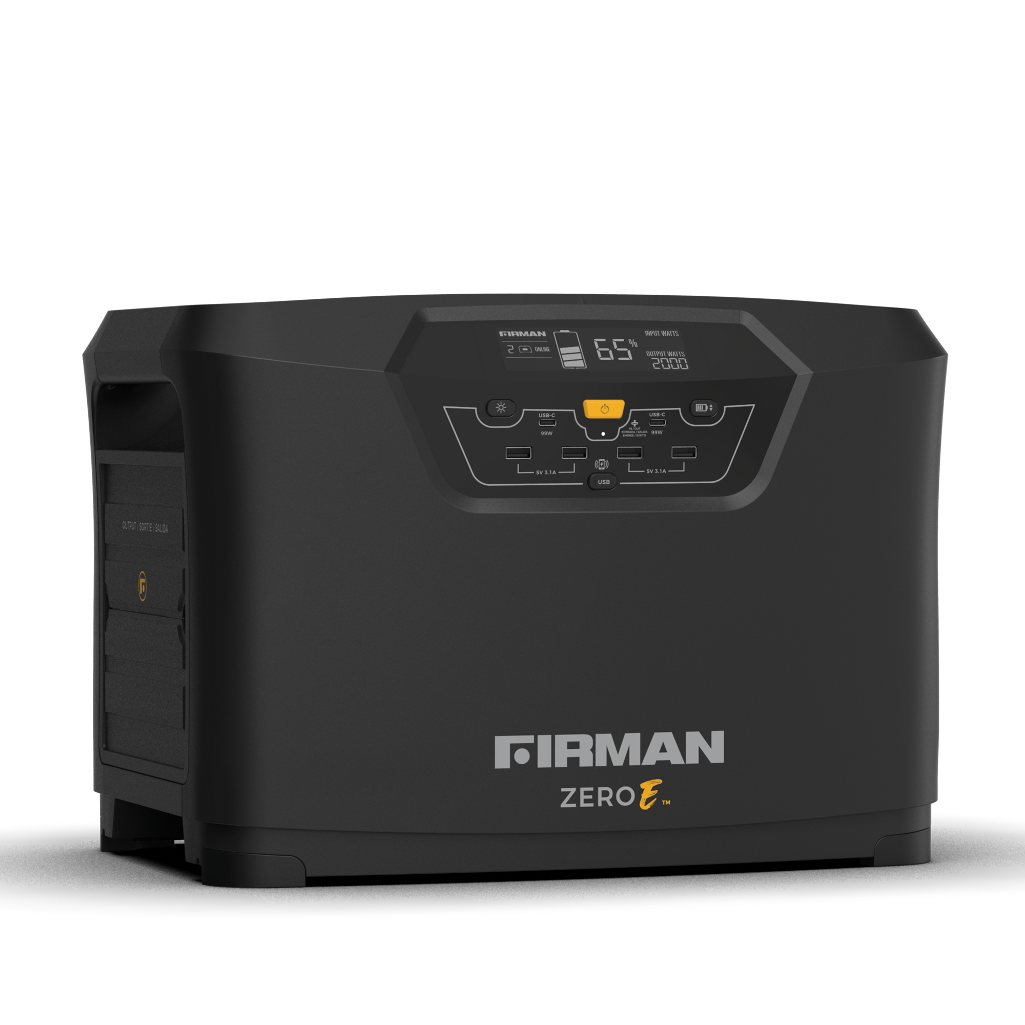 Zero E Portable Expandable Power Station - 300W Solar Generator for Camping, Emergency Backup & Outdoor Adventures - Compact Lithium Battery with AC Outlets for Phones, Laptops & Small Appliances
