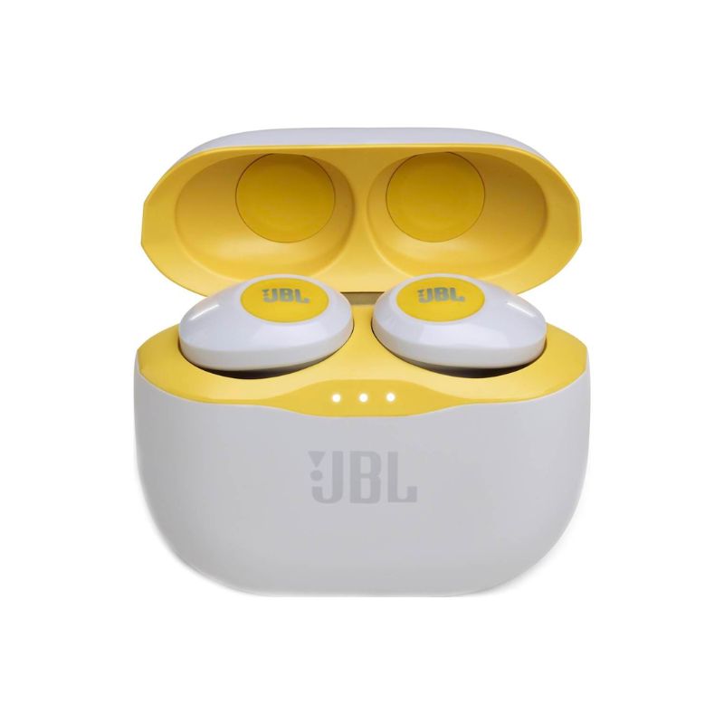 JBL TUNE 120TWS Wireless In-Ear Headphones with Bluetooth - Yellow | Perfect for Gym, Running & Commuting