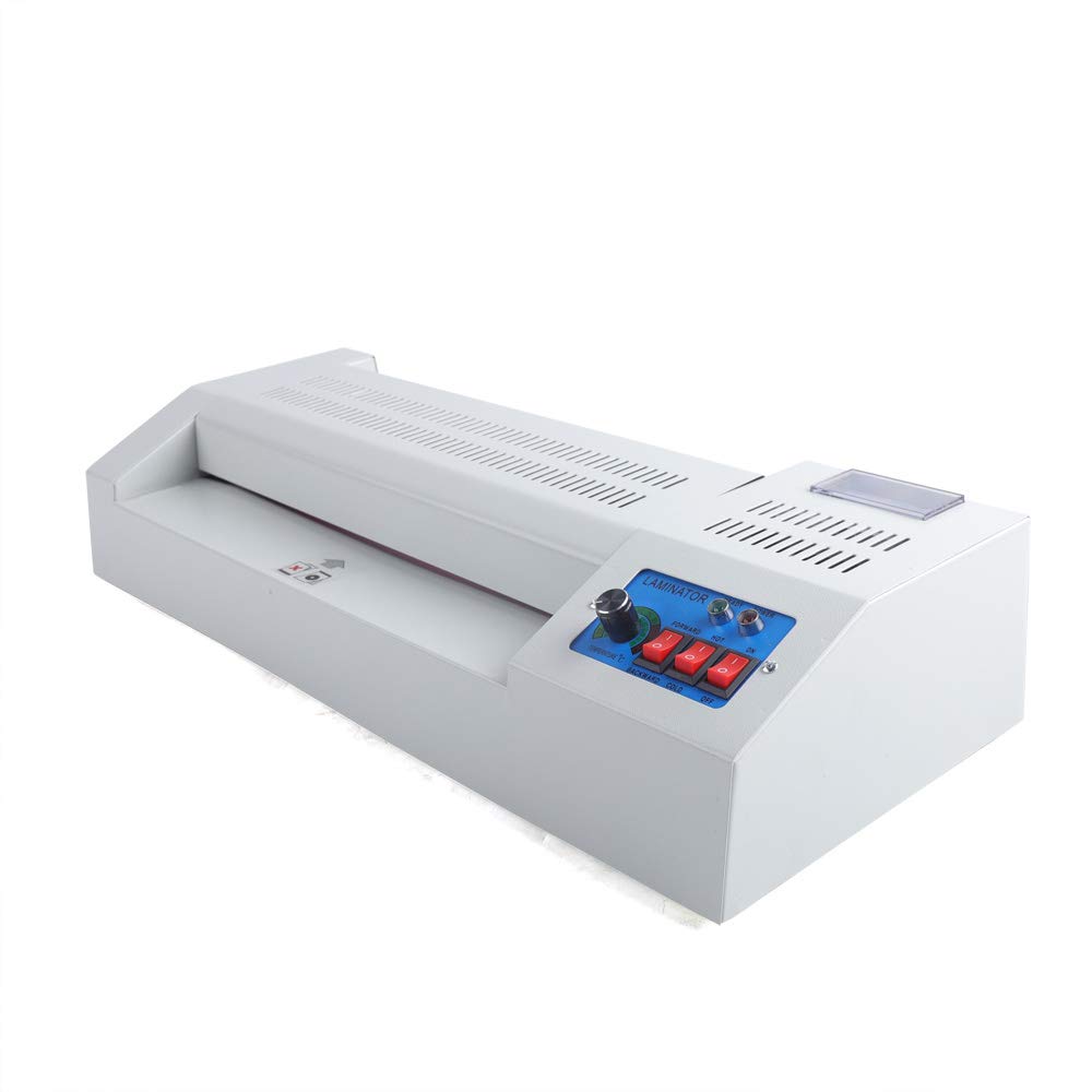 TBVECHI 110V 600W A3/A4 Laminator Machine - Hot & Cold Roller System for Thermal Film Lamination - Perfect for Office Documents, School Projects, and Photo Preservation