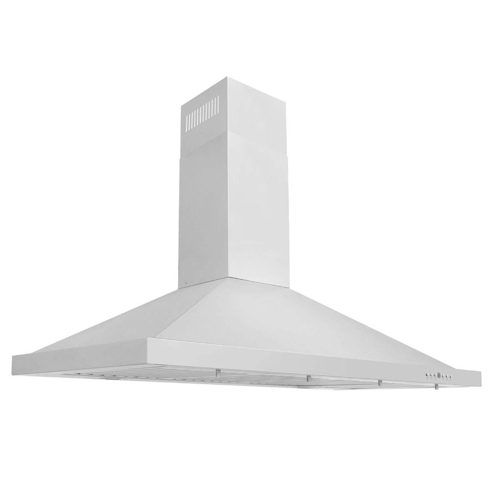 ZLINE 48 Inch Professional Kitchen Package - Stainless Steel Dual Fuel Range & Convertible Vent Hood (2KP RARH48) | Perfect for Home Chefs & Modern Kitchens