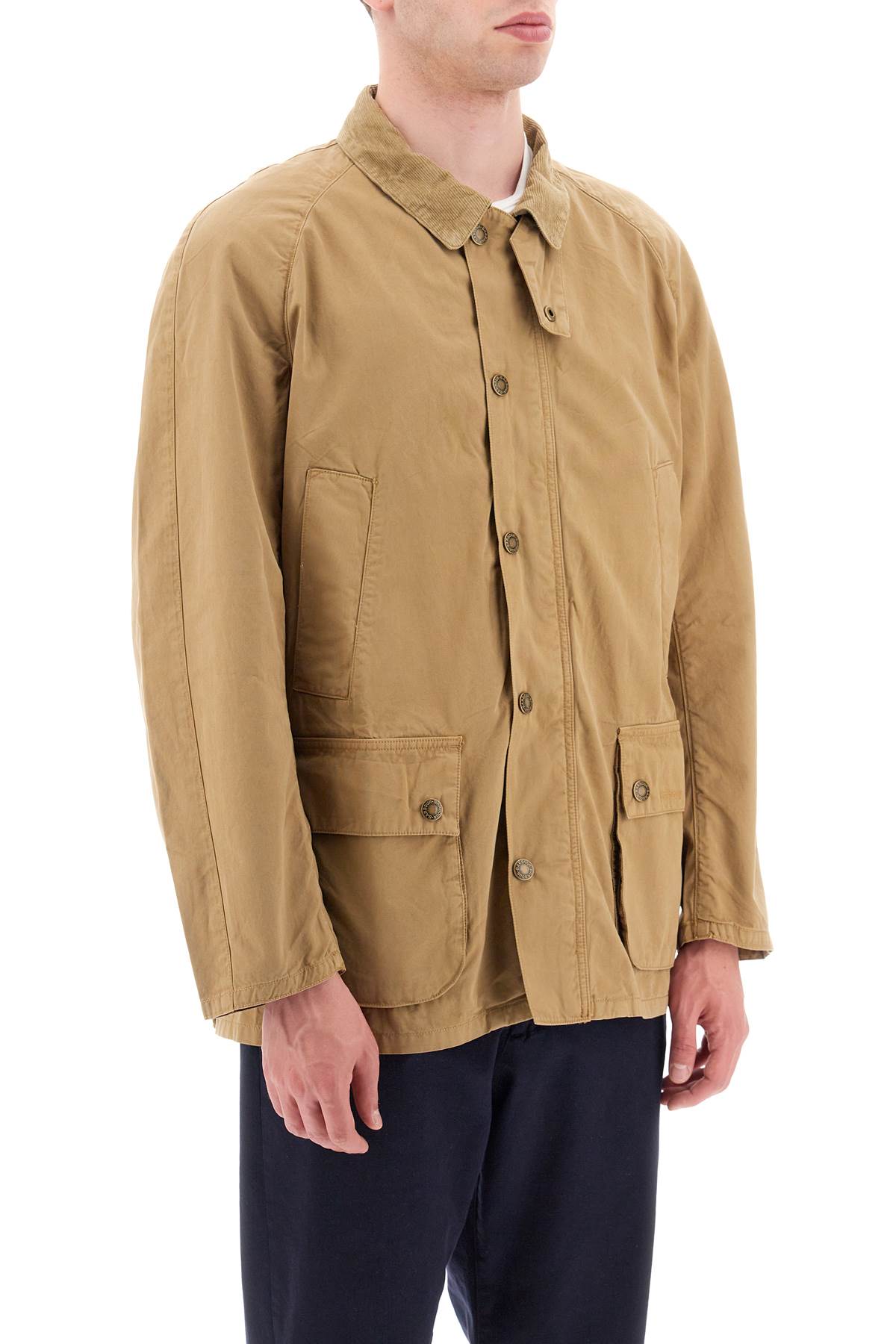 Barbour Ashby Casual Jacket for Men & Women - Waterproof Waxed Cotton Coat for Outdoor, Hiking & Everyday Wear