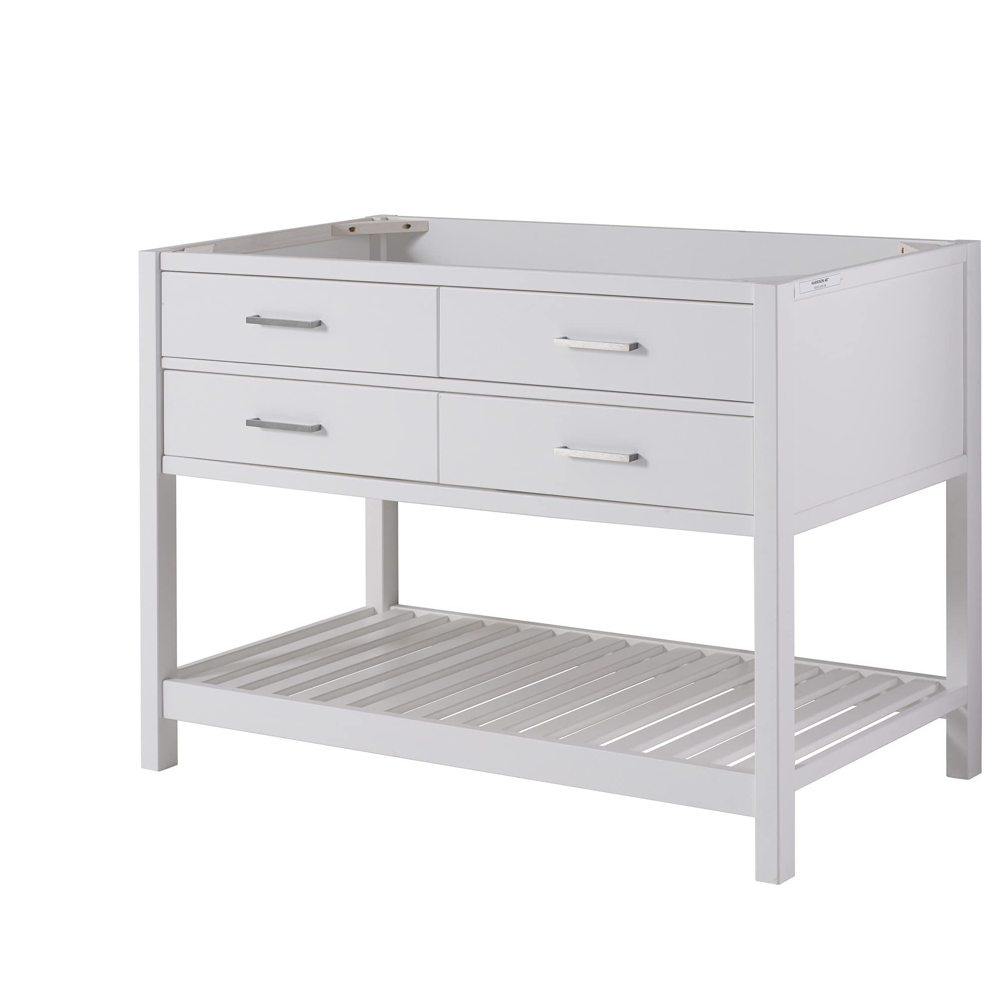 White Pine Bathroom Vanity Cabinet - 48