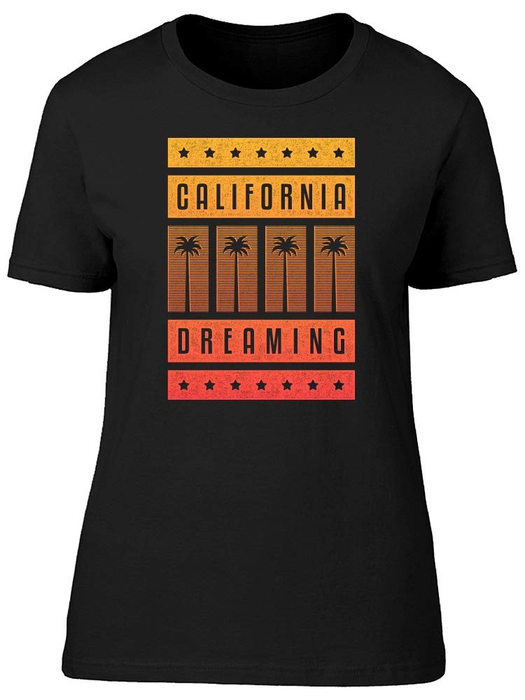 California Dreaming Red T-Shirt for Men - Casual & Comfortable Cotton Tee for Everyday Wear, Street Style, and Summer Outfits