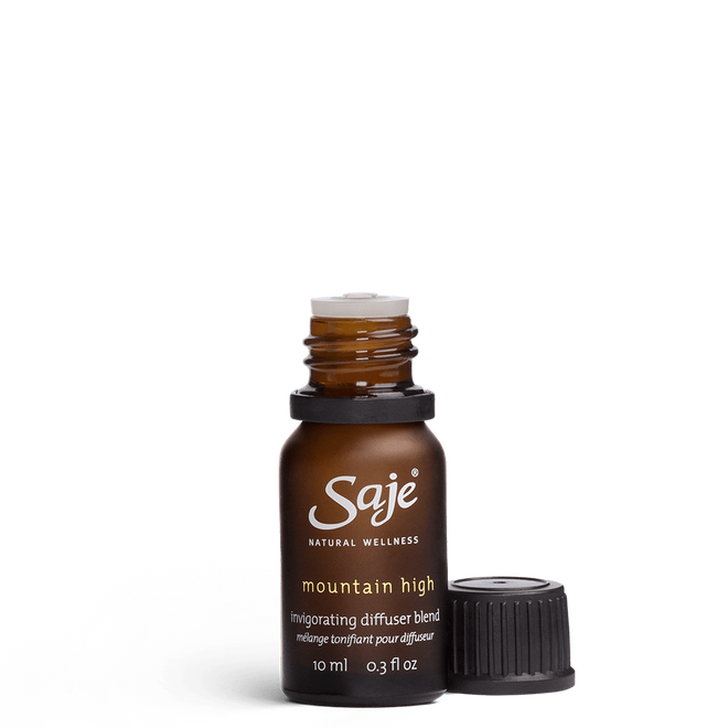 Mountain High Invigorating Essential Oil Diffuser Blend - Energizing Aromatherapy for Home, Office & Yoga Studio