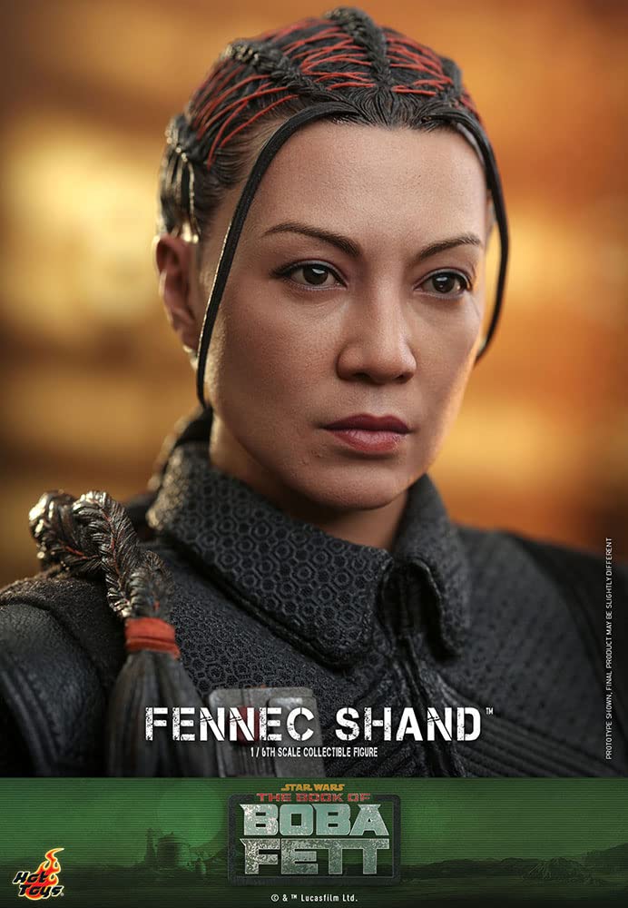 Hot Toys 1:6 Scale Fennec Shand Action Figure - The Book of Boba Fett Collectible Black Series | Perfect for Star Wars Fans, Display & Gift Giving